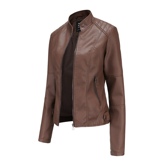 Damen Übergangsjacke | Slim Fit Mit Stehkragen