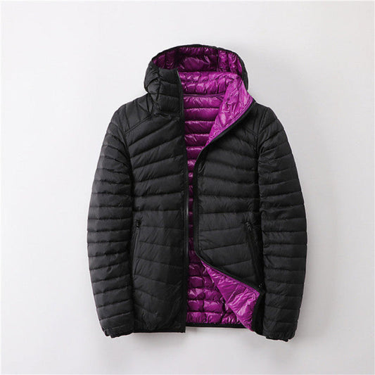 Damen Übergangsjacke Wendejacke | Leicht Mit Kapuze