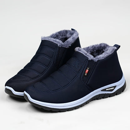 Winterschuhe Herren | Knöchelhohe Stiefeletten Mit Muster