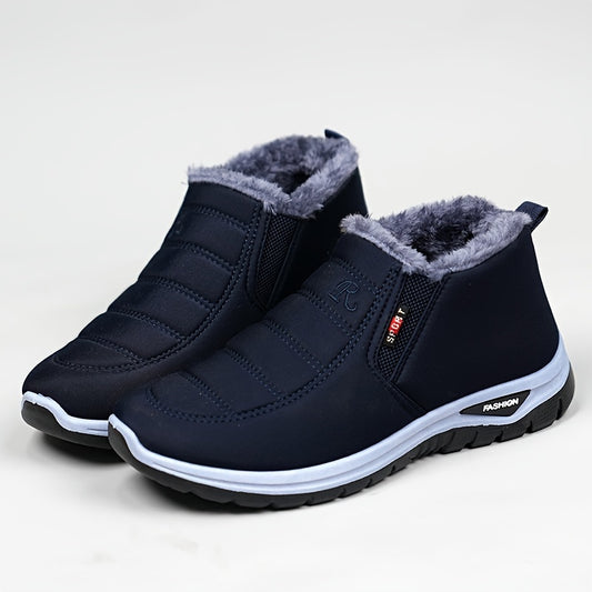 Winterschuhe Herren | Knöchelhohe Stiefeletten Mit Muster