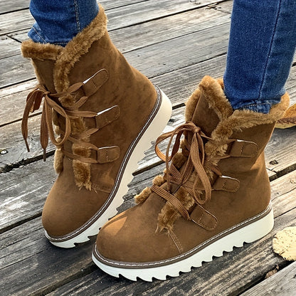 Damen Winterschuhe | Lässig mit Schnürung