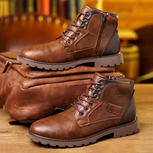 Winterschuhe Herren | Schnürschuhe mit spitzer Zehenpartie