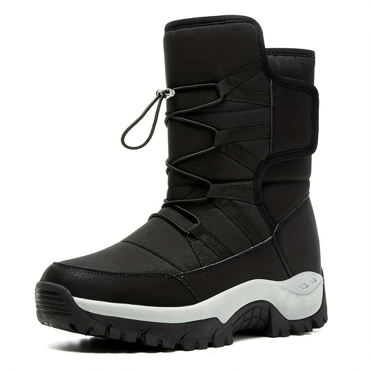 Winterschuhe Herren | Wadenhoch Mit Schaft Und Verstellbaren Riemen