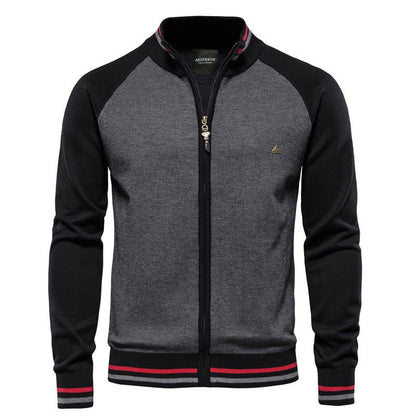 Herren Sportliche Übergangsjacke | Leicht Reissverschluss