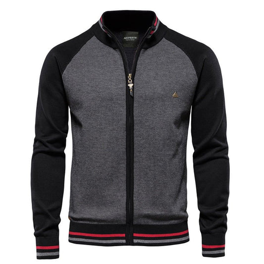 Herren Sportliche Übergangsjacke | Leicht Reissverschluss