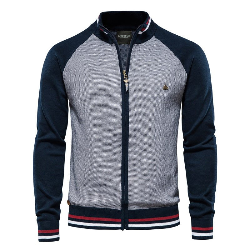 Herren Sportliche Übergangsjacke | Leicht Reissverschluss