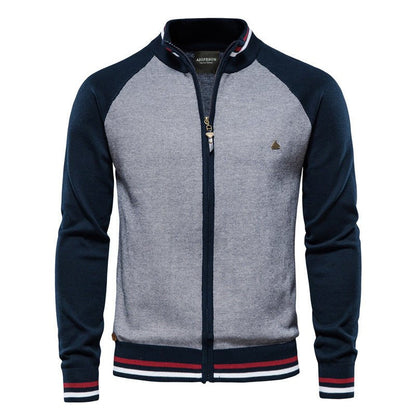 Herren Sportliche Übergangsjacke | Leicht Reissverschluss