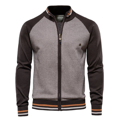 Herren Sportliche Übergangsjacke | Leicht Reissverschluss