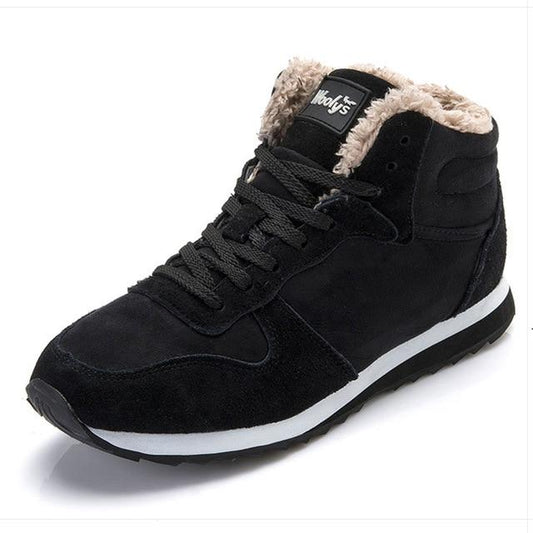 Winterschuhe Herren | Knöchelhoch Schnürstiefel