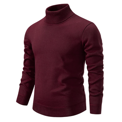 Pullover Herren Rollkragen | Langarm Klassisches Design