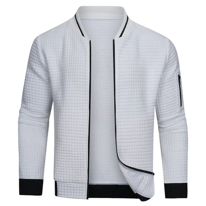 Pullover Herren Mit Offenem Frontdesign | Stehkragen